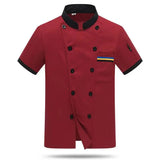 Professional Short Sleeve Chef Jacket for Food Service