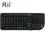 Rii X1 2.4GHz Mini Wireless Keyboard English/ES/FR Keyboards