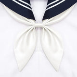 Japanese School Girl Cosplay Anime Sailor Suit Bow