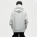 Autumn Ninja Streetwear Turtleneck Hoodies For Men Letter