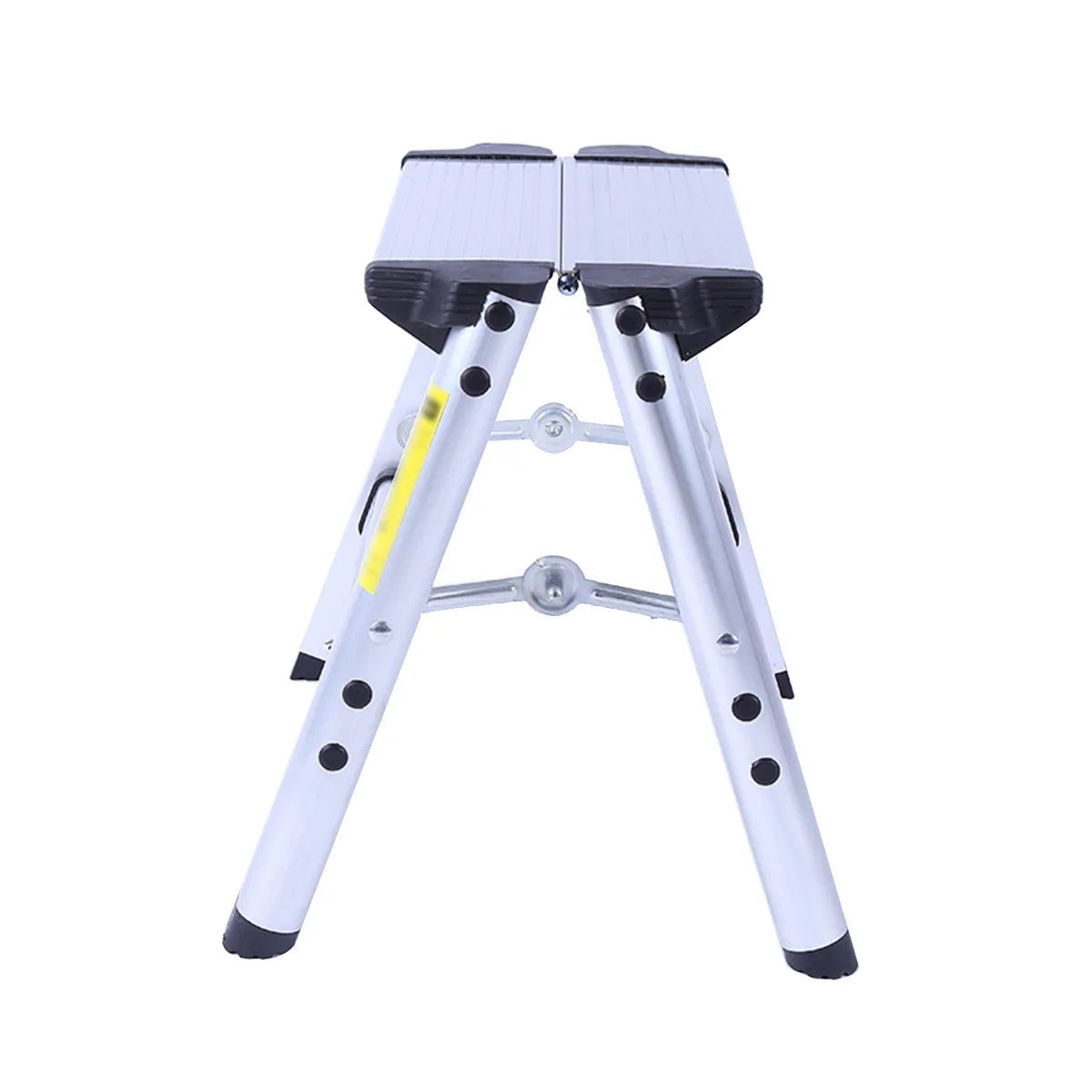 1 Step Stool Folding Ladder Aluminum Alloy Herringbone