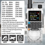 TIDRADIO H3 Walkie Talkie Phone APP Wireless Programming