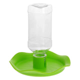 Automatic Reptile Feeders Waterer Turtle Food Water Bowl