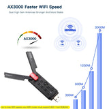 5400Mbps USB Wifi6E Adapter 2.4G&5G&6GHz USB 3.0 Wifi