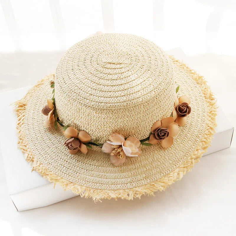 Simple Parent-child Summer New Women's Sun Hat Bucket