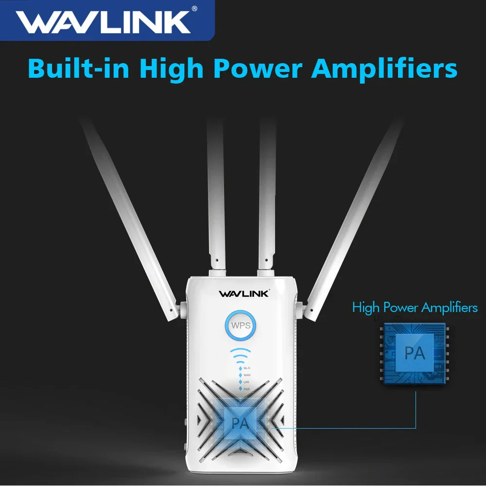 AC1200 WiFi Range Extender Wireless WiFi Repeater Router