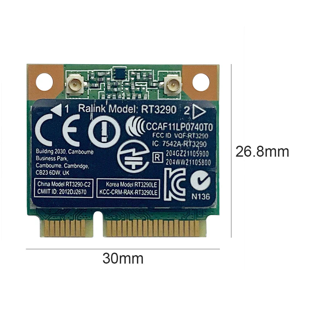 RT3290 2.4G WiFi Network Card 150Mbps Bluetooth 3.0