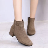 Women's Winter Boots 2023 New Suede Dress Women