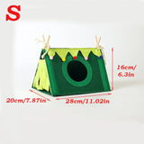 Small Pet Nest Felt Tent Rabbit Nest Hamster