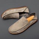 Genuine Leather Men Loafers Cow Leather Casual Shoes