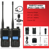 Retevis RA89 Walkie Talkie USB C Charge IP68