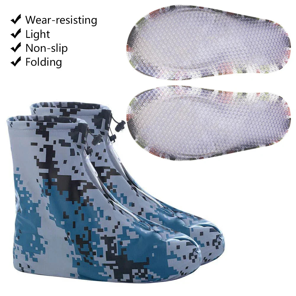 Boots Waterproof Shoe Cover Silicone Material Unisex Shoes