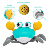 Dancing Crab Run Away Toy for Babies Crawling