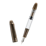 Brass Asvine P30 Piston Fountain Pen Torpedo Shape