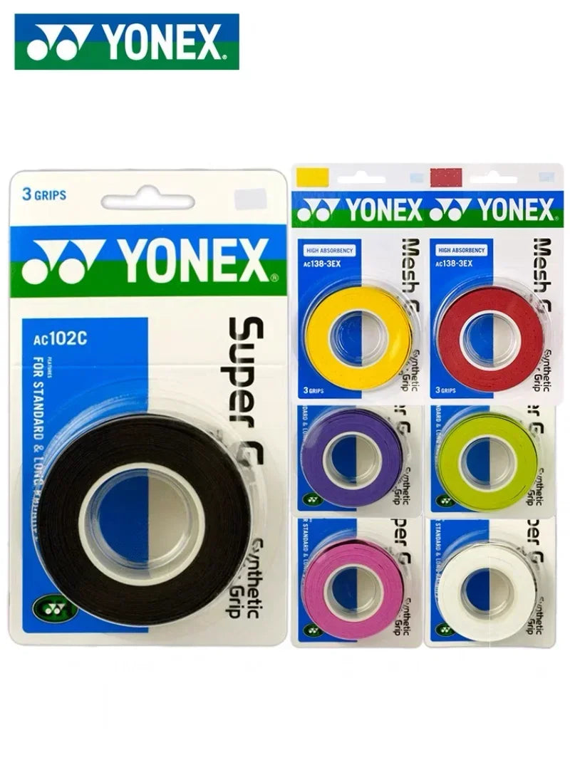 YONEX 3 Grips/Pack Cloth AC102 AC102EX 102C Hand