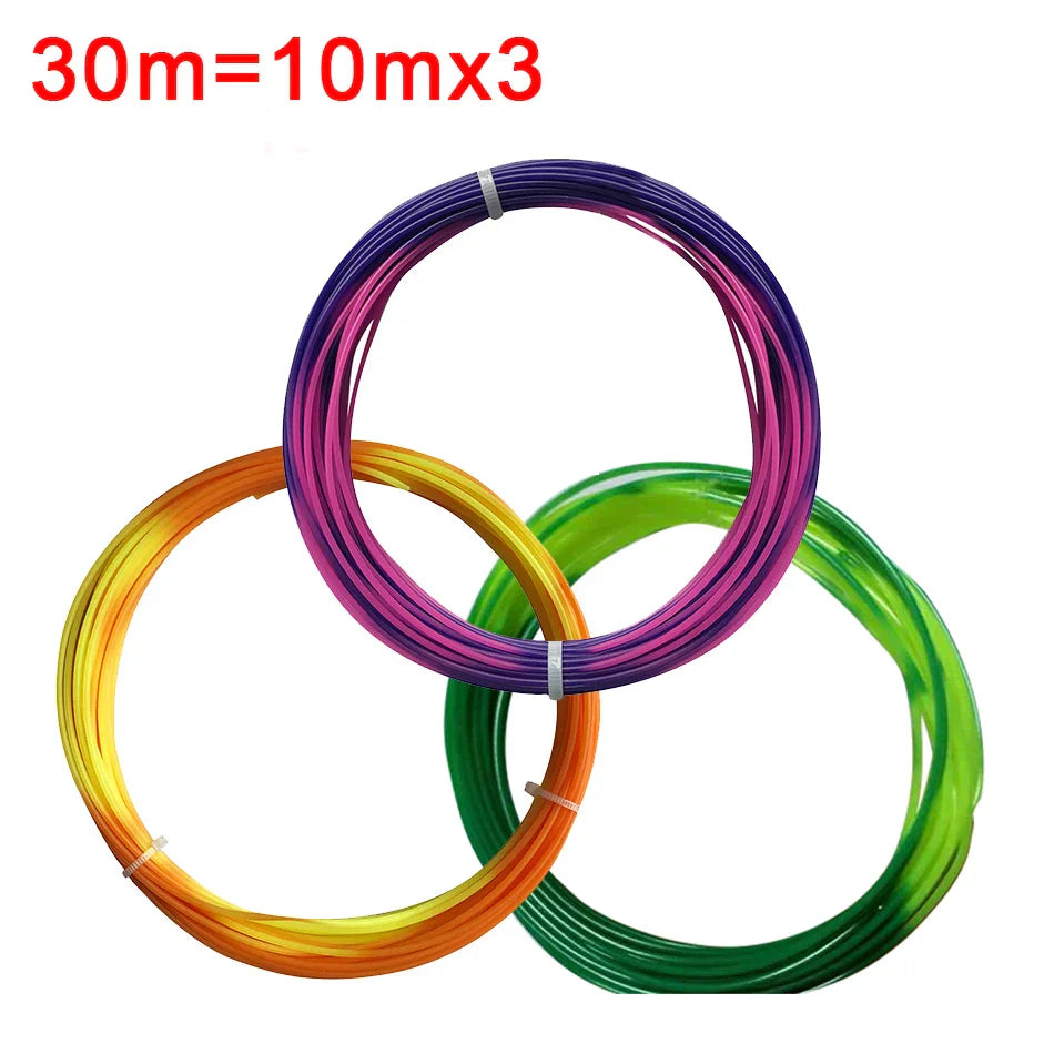 1.75mm PLA 3D Printer Filament Color Change with