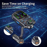 Brand New FM Transmitter Electronic Accessory 87.5-108MHz Bluetooth Compatible Wireless Car Adapter 5.3 With Color