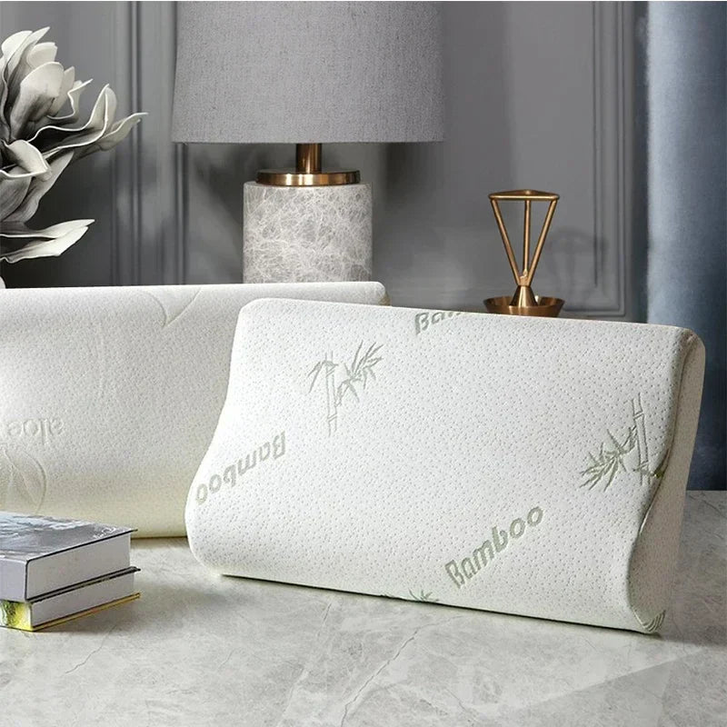 50*30cm Bamboo Fiber Pillow Slow Rebound Health Care