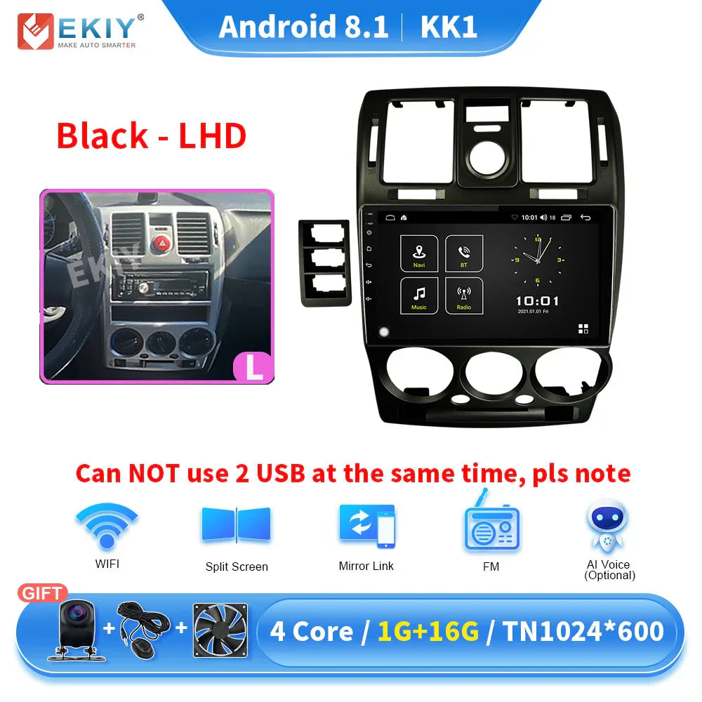 EKIY KK5 Android Radio For Hyundai Getz Multimedia