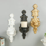 Gold Mounted Wall Candle Holder Tealight Hanging Wall