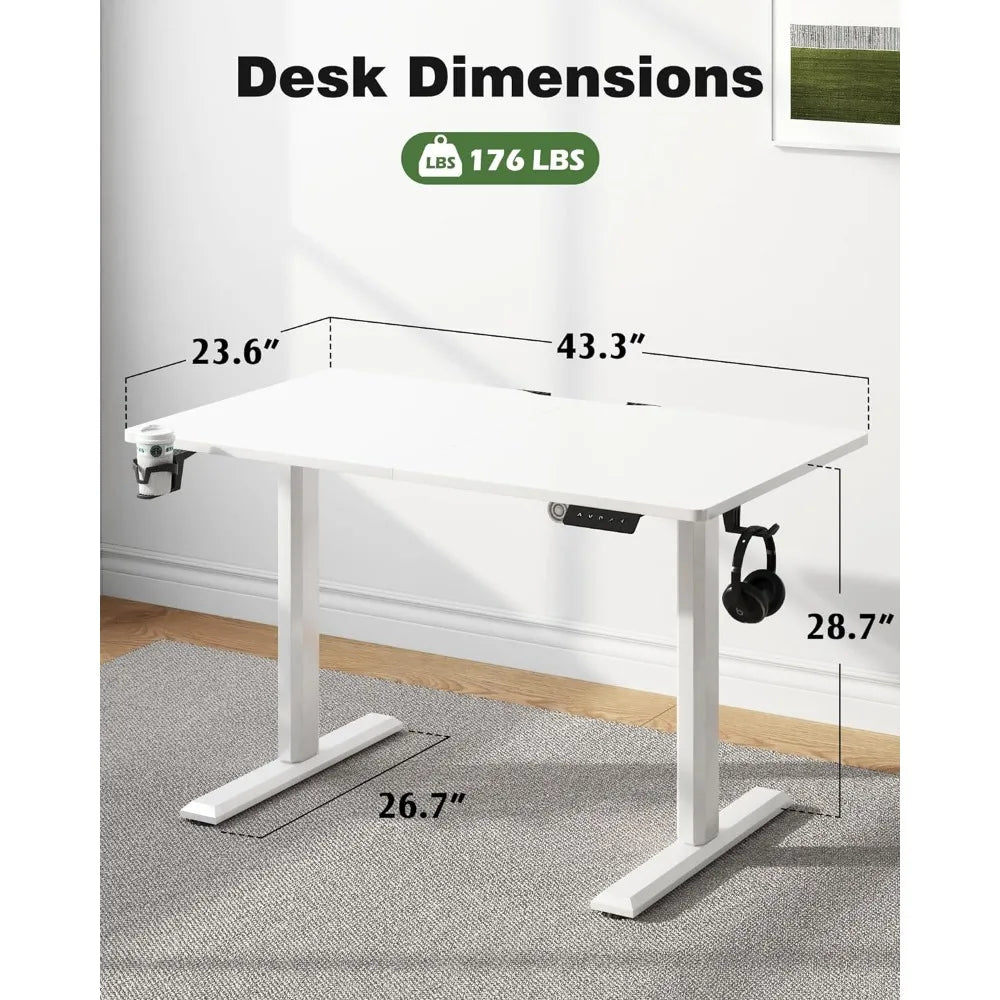 43 X 24 Inches Desk Interior Desktop