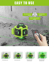 LFINE 16 Lines 360 Self-Leveling Laser level Horizontal