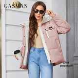 GASMAN Women's Parka 2023 New Fashion Women's Stand