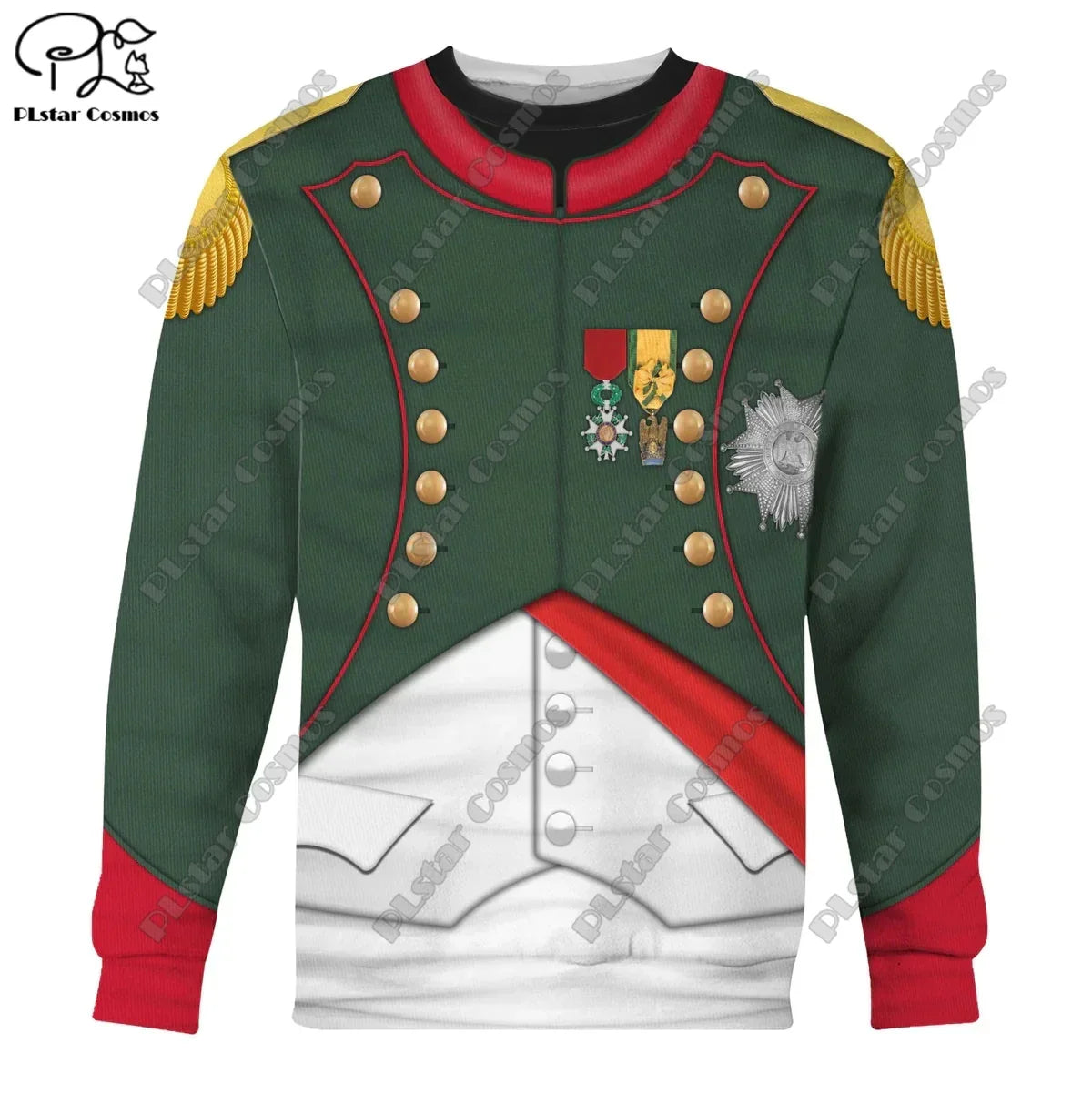 Infantry French Noble Soldier Uniform 3D Printed Hoodie