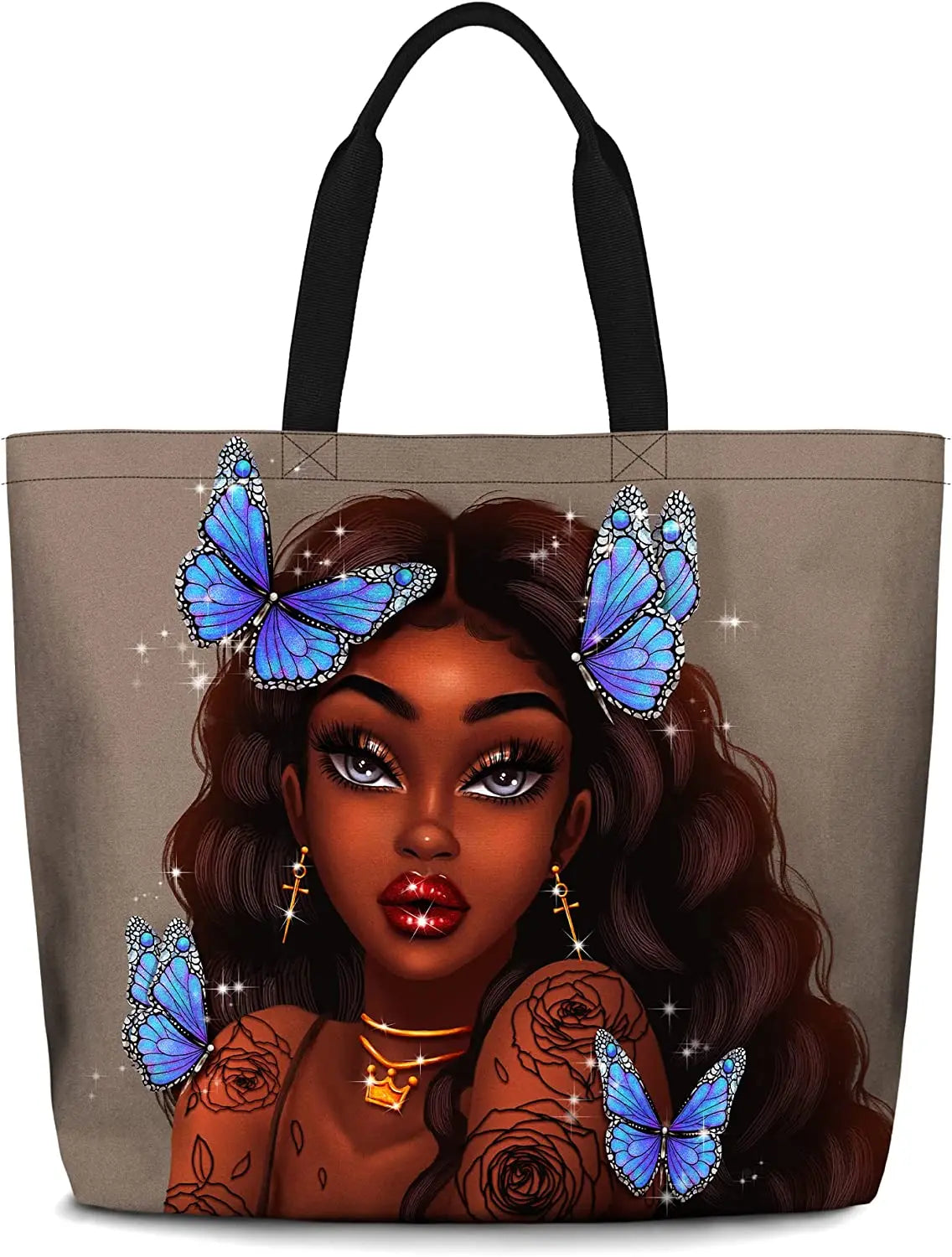 Women Tote Bags African American Women Satchel Handbags