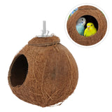 Coconut Shell Bird Nest Coco Birds House Parrots