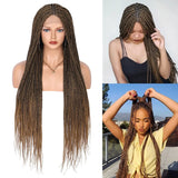 Viyskur 36 Inches Full Lace Front Knotless Box