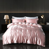 Luxury Gold Mulberry Silk Bedding Set Comforter Quilt