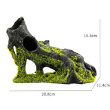 Fish Tank Plant Rockery Multi-style Aquarium Decoration,Resin Artificial