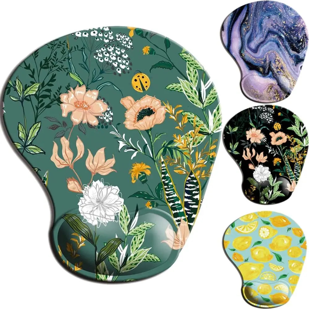 Silicone Wrist Rest Mouse Pad Ergonomic Hand Support