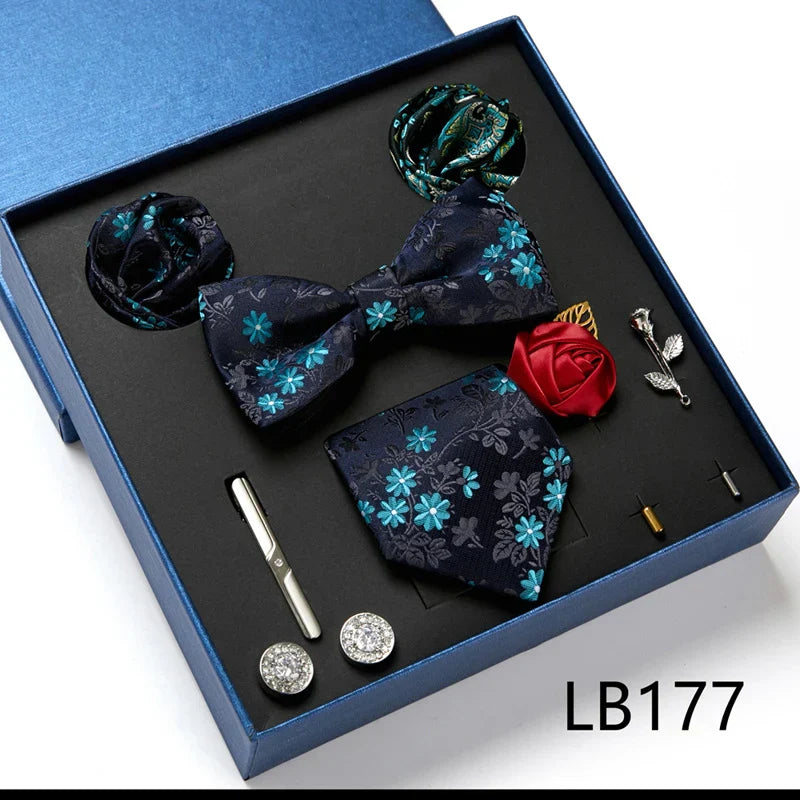 Fashion Men's Tie Gift Box Luxury Brand Necktie