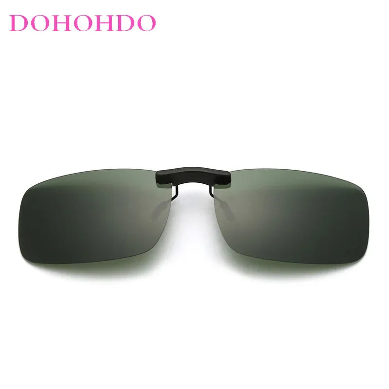 DOHOHDO 2023 New Rimless Polarized Clip On Sunglasses