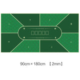 Deluxe Suede Texas Holdem Game Table Mat Nonslip