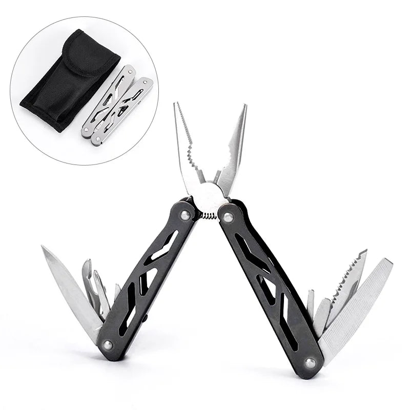 14-In-1 Multitool Pliers Premium Portable Safety Locking Pocket