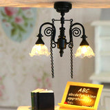 1:12 Dollhouse Miniature LED Lamp Ceiling Lamp Chandelier