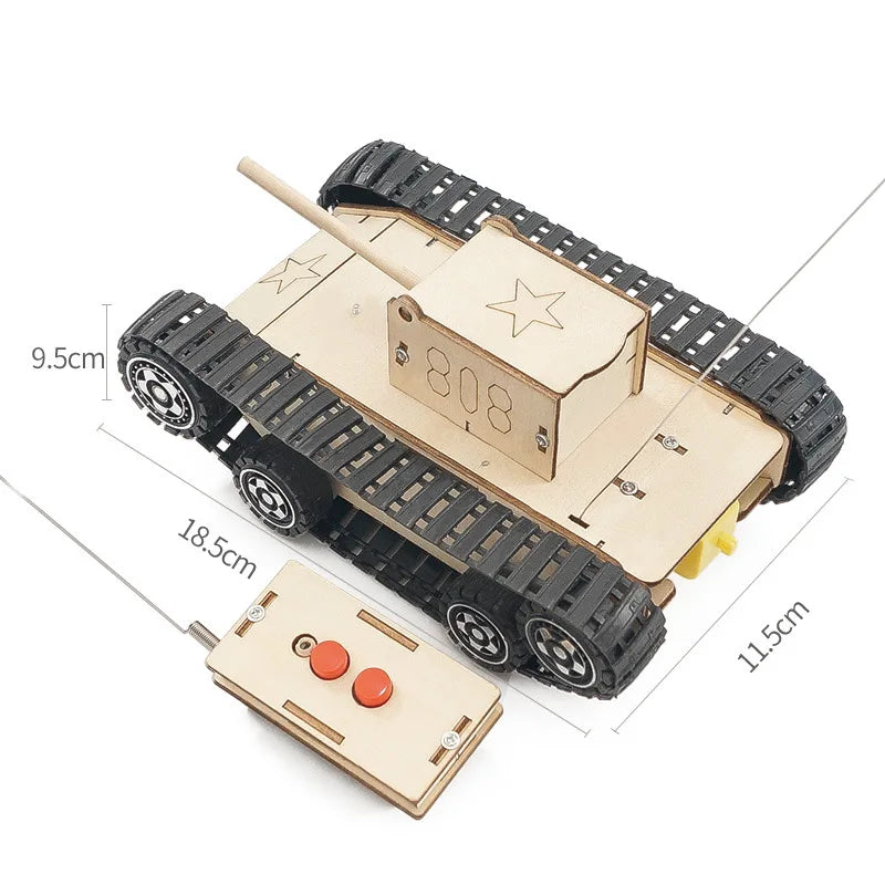 Remote Control Stem Educational Toy Tank Model Technology
