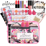 POPFEEL All In One Makeup Set (Eyeshadow, Ligloss,