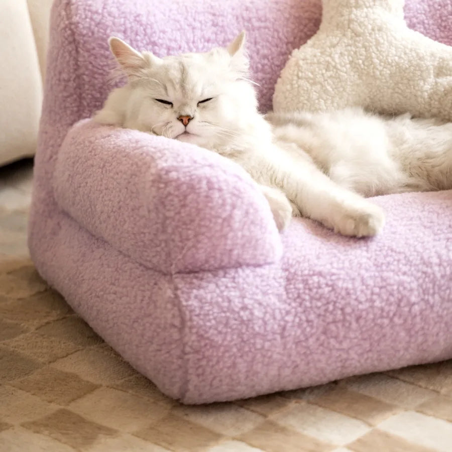 Indoor Furniture Cat Nest Sofa Beds Cute Light