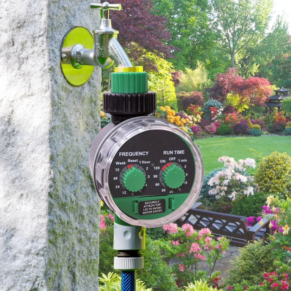 Garden Ball Valve Automatic Electronic Watering Timer Home