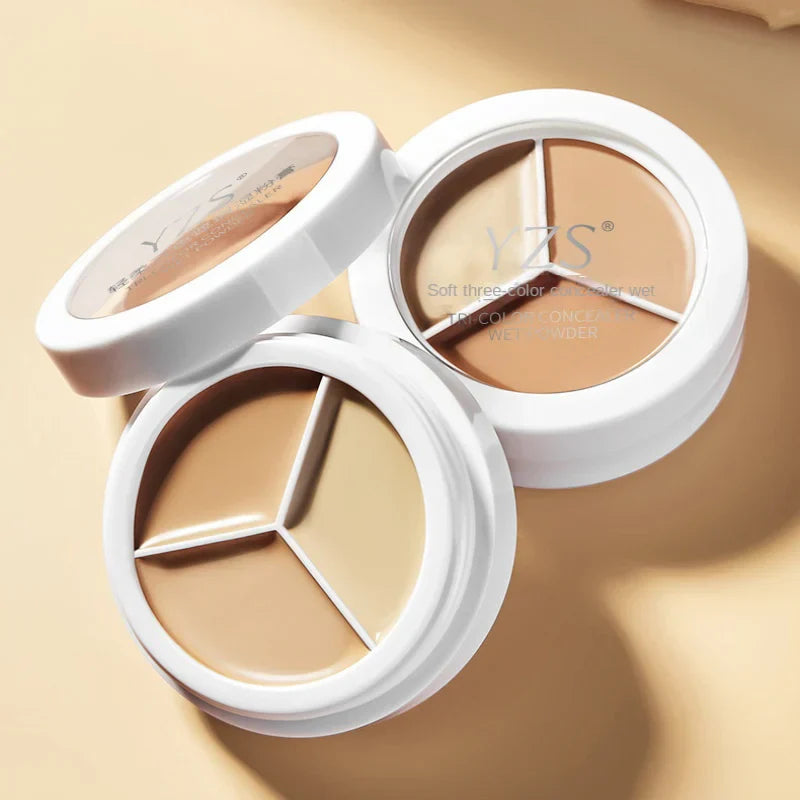 3 Colors Concealer Palette Makeup Face Eye Contour