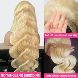Rosabeauty HD Glueless 13x6 613 Body Wave Honey