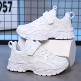 Kids Shoes Boy Sneakers Platform Black White Comfortable