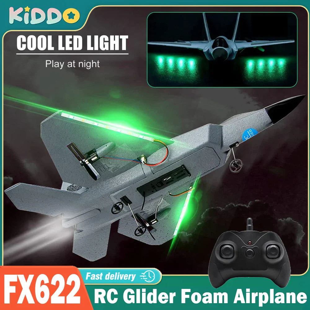 FX622 RC Glider Fighter Light Fixed-Wing Foam Aircraft
