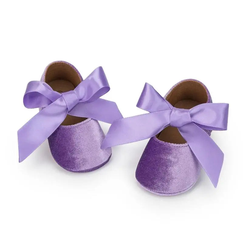 Baby Girl Princess Shoes Toddler Non-slip Flat Soft-sole