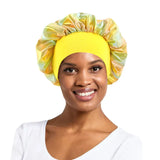 New Women's Laser Satin Bonnet Night Sleep Hat