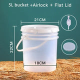 & Kit Making Airlock Brewing With Container For